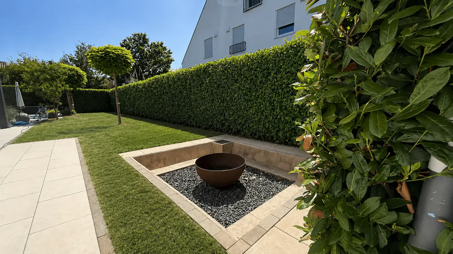 Blick in den Garten