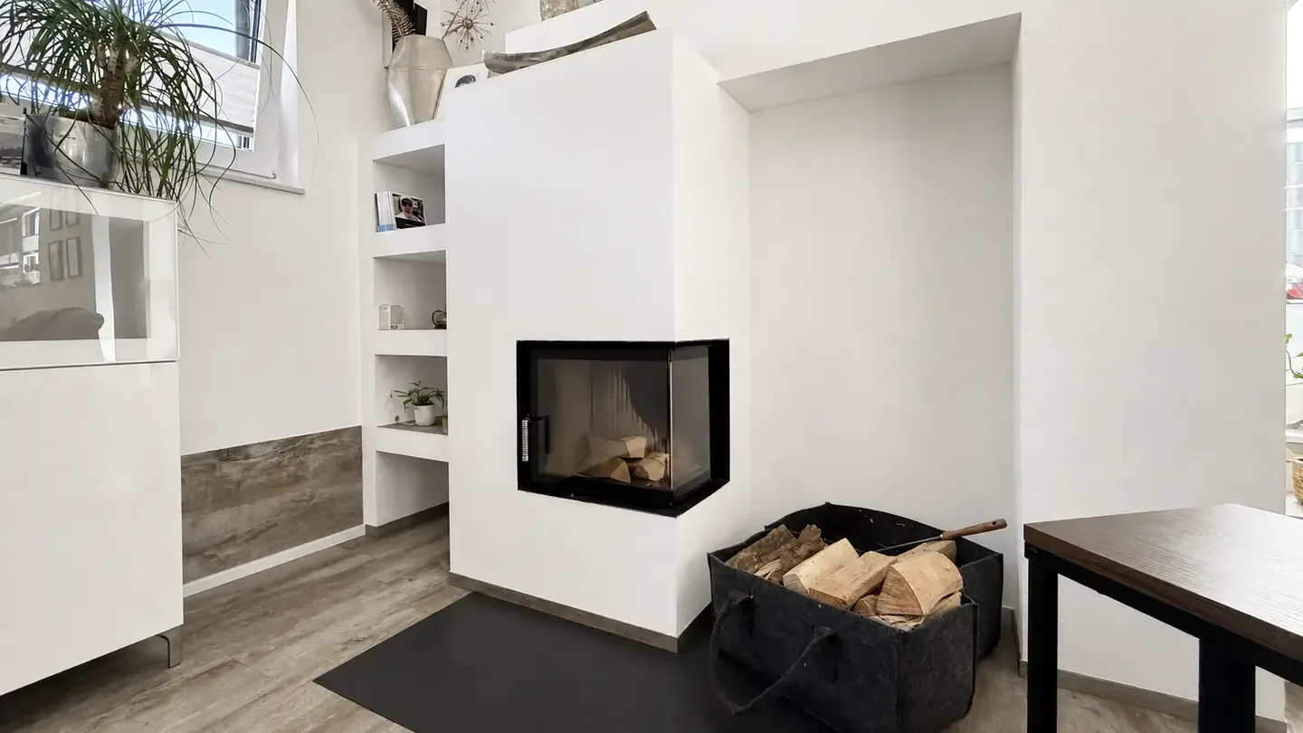 Holzofenkamin