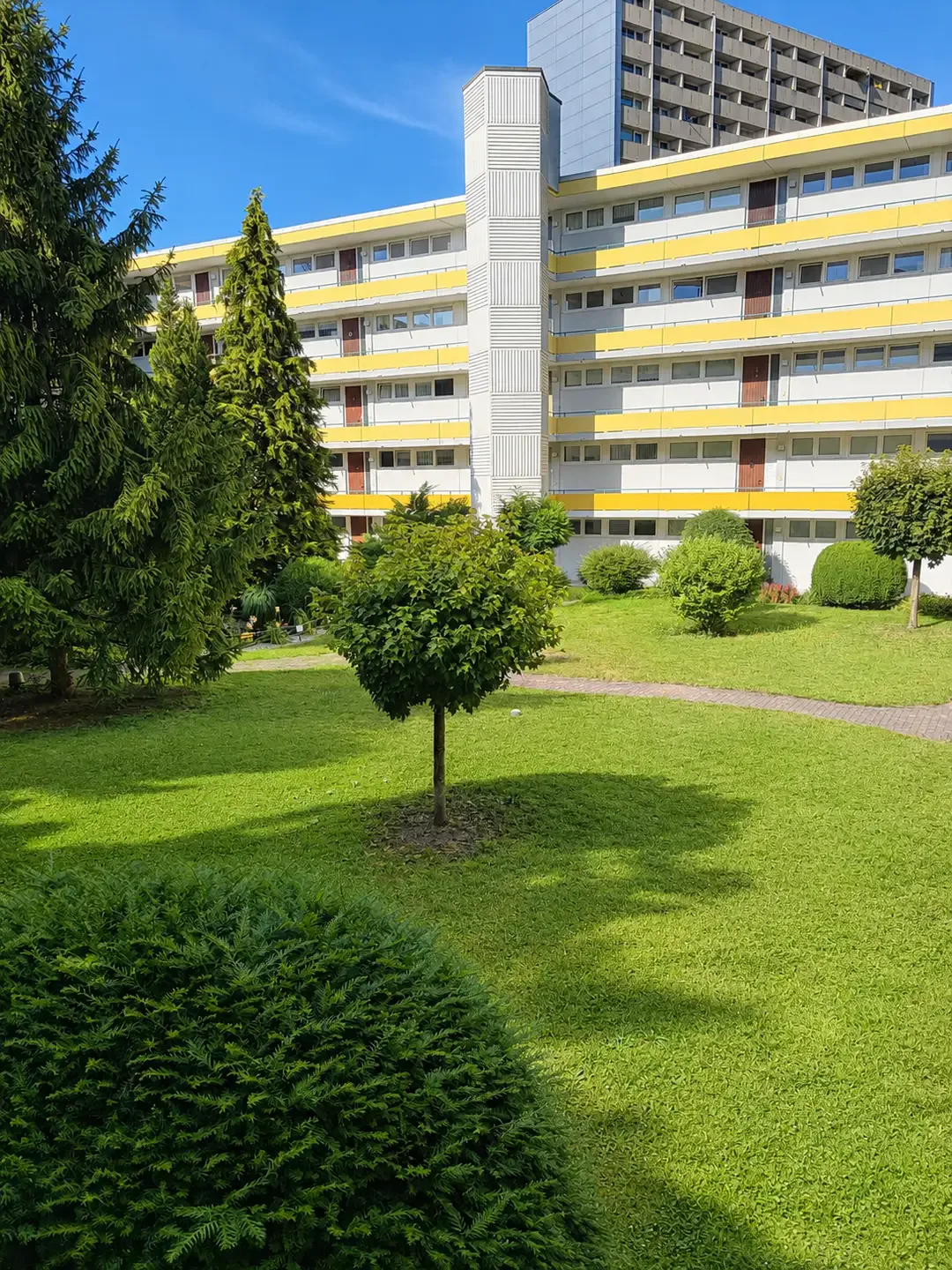 Park im Innenhof