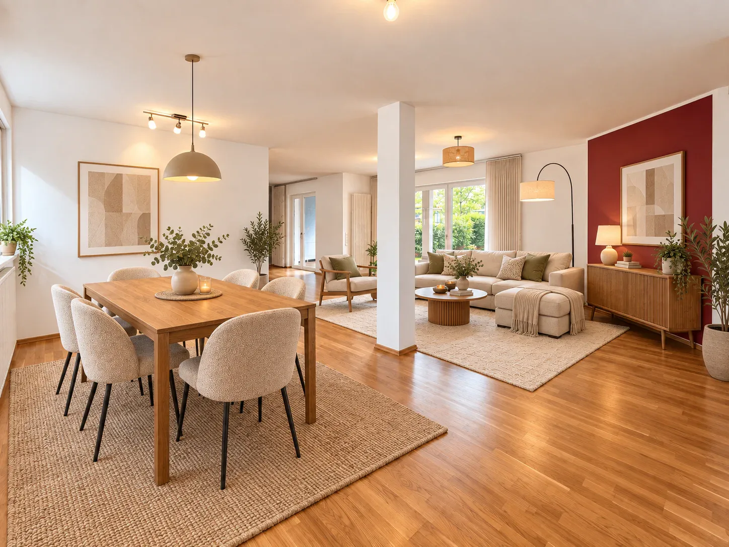 Wohnzimmer Einrichtungsvors...